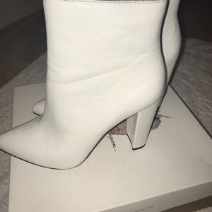 jessica simpson white ankle boots
